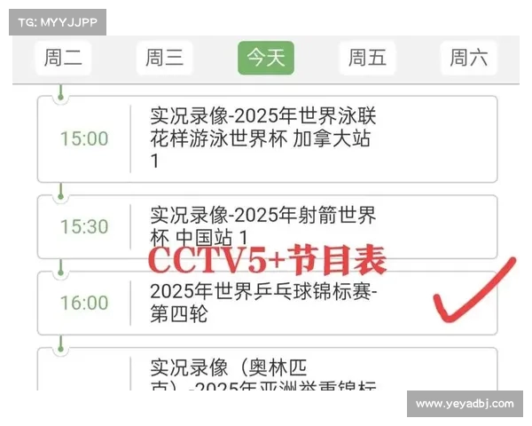 今天中央5频道直播乒乓球赛程精彩呈现全程赛事详情与赛况分析 今天中央5频道直播乒乓球赛程精彩呈现全程赛事详情与赛况分析